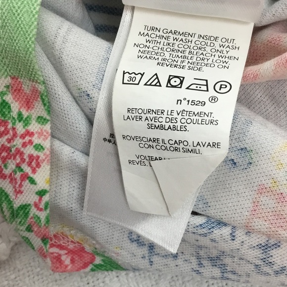 Girls Polo Ralph Lauren Patchwork Cottagecore T Shirt Dress Size Xl(16) - Picture 6 of 10